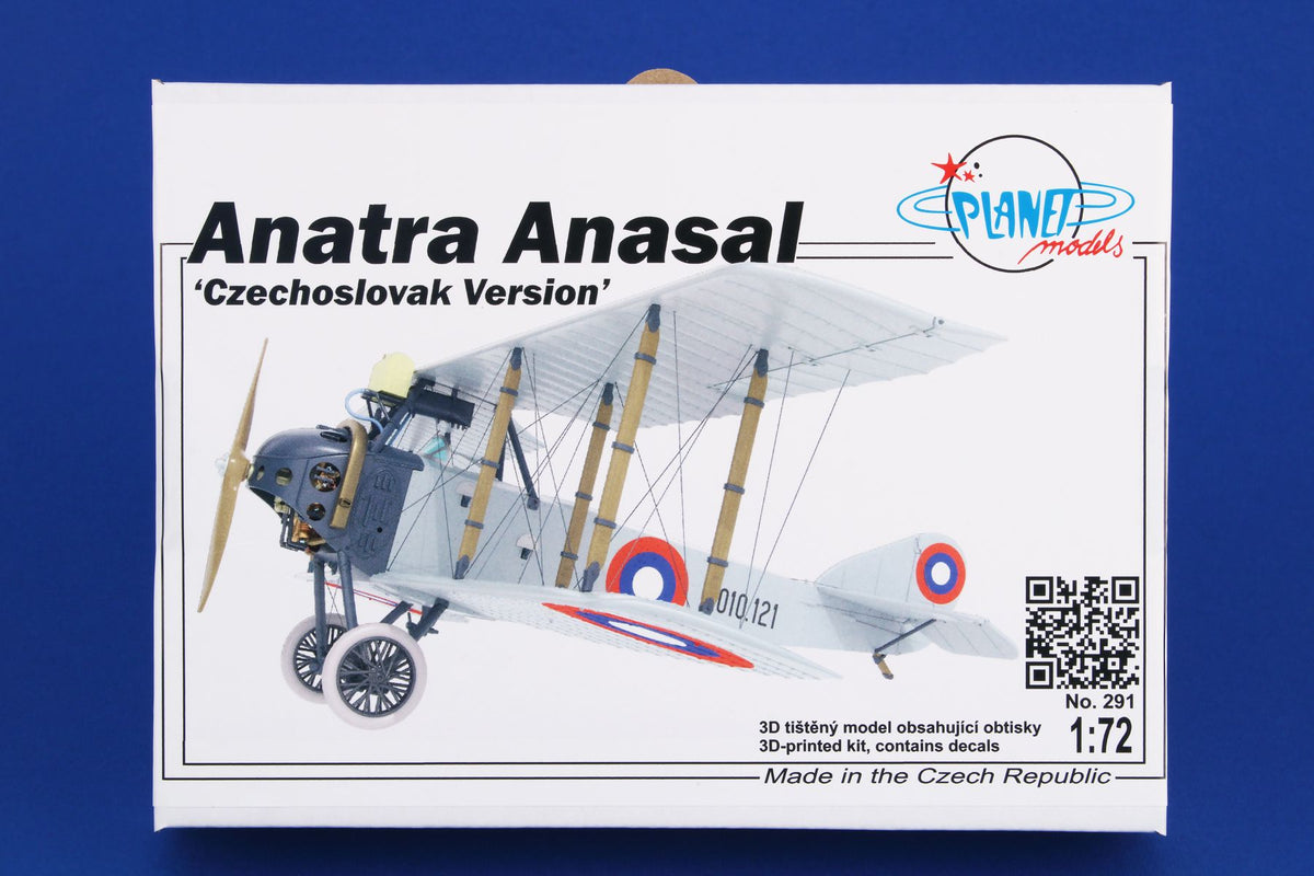 Planet Models 291 1:72 Anatra DS Anasal CS verze