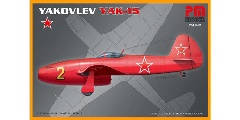 PM Model 102 1:72 Yakovlev Yak-15 Russian