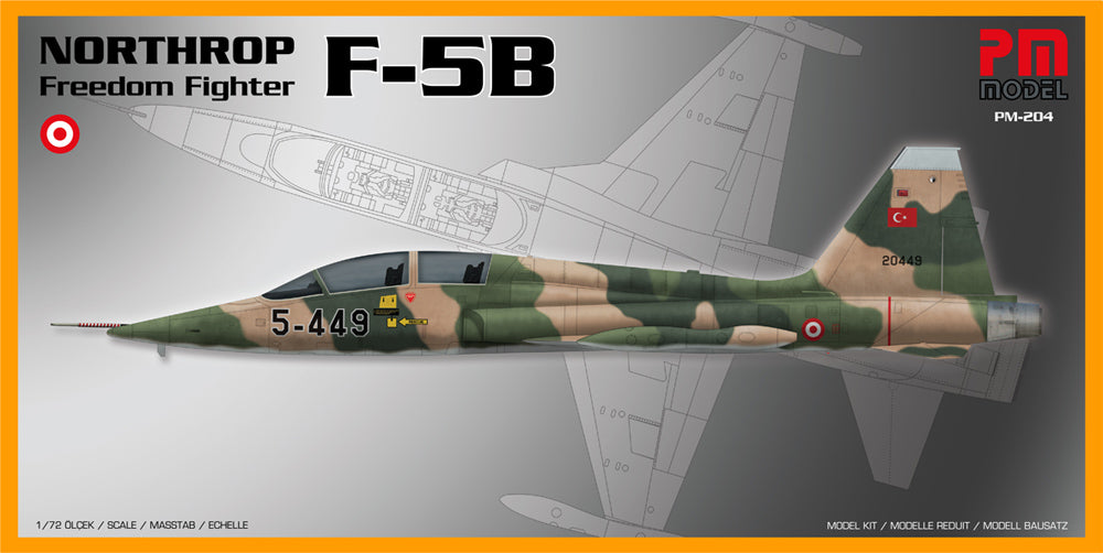 PM Model 204 1:72 Northrop F-5B