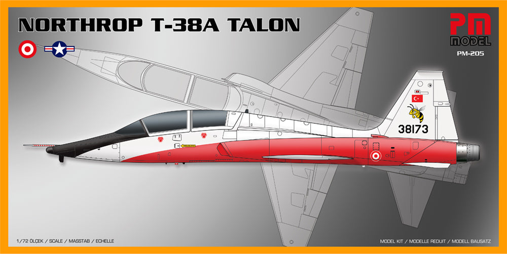 PM Model 205 1:72 Northrop T-38A Talon