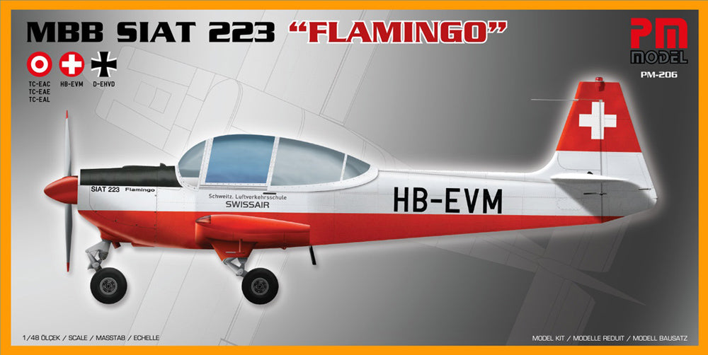 PM Model 206 1:48 Siat 223 'Flamingo'