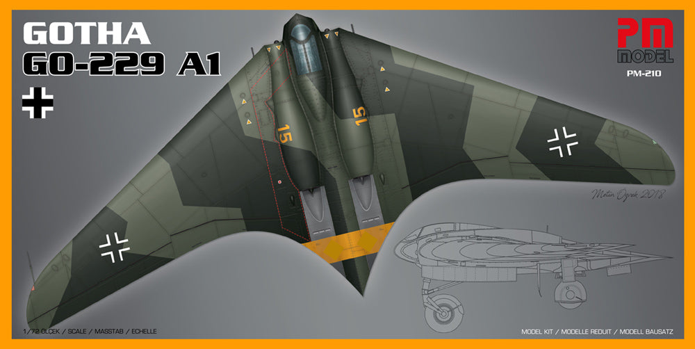 PM Model 210 1:72 Horton Ho-229A-1