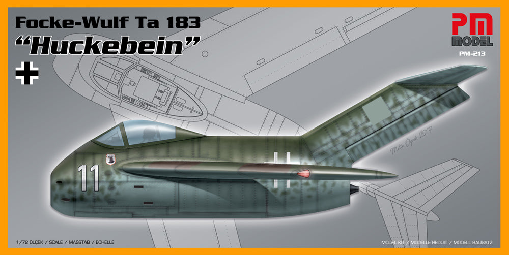 PM Model 213 1:72 Focke-Wulf Ta-183 Huckebein