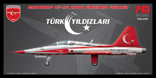 PM Model PM221 1:72 Northrop NF-5A 'Turkish Stars' display team