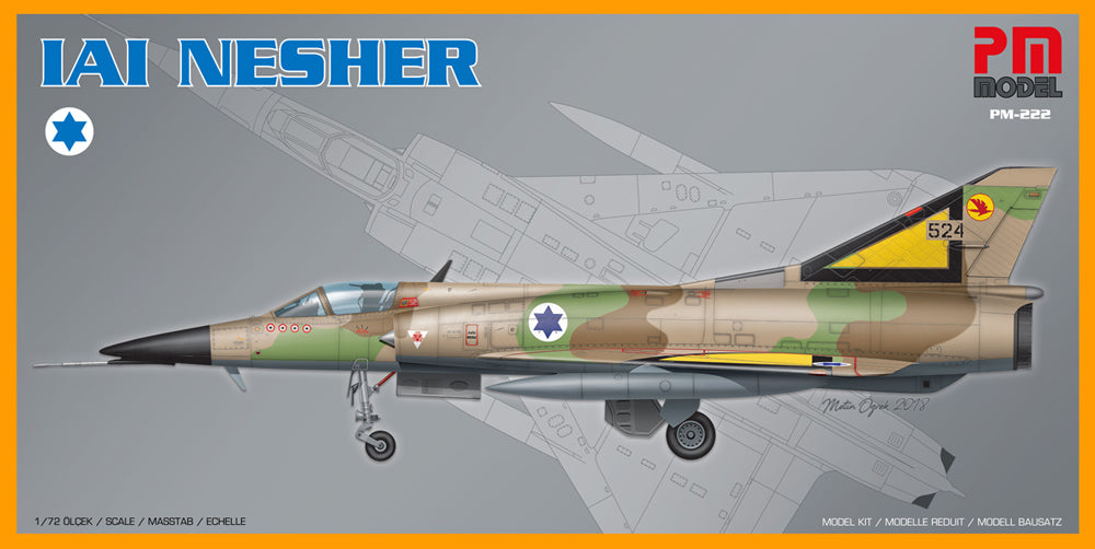 PM Model 222 1:72 IAI Nesher