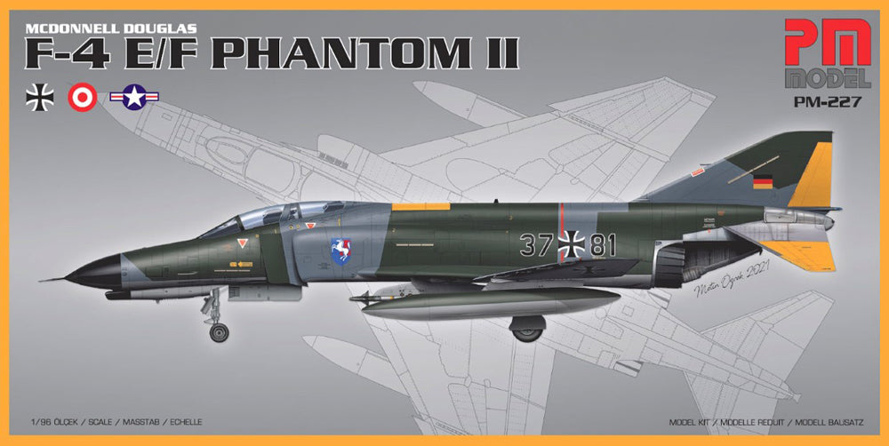 PM Model 227 1:96 McDonnell F-4E/F Phantom I