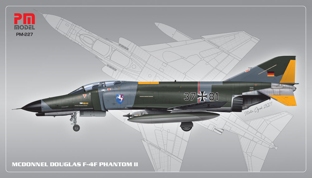 PM Model 227 1:96 McDonnell F-4E/F Phantom I