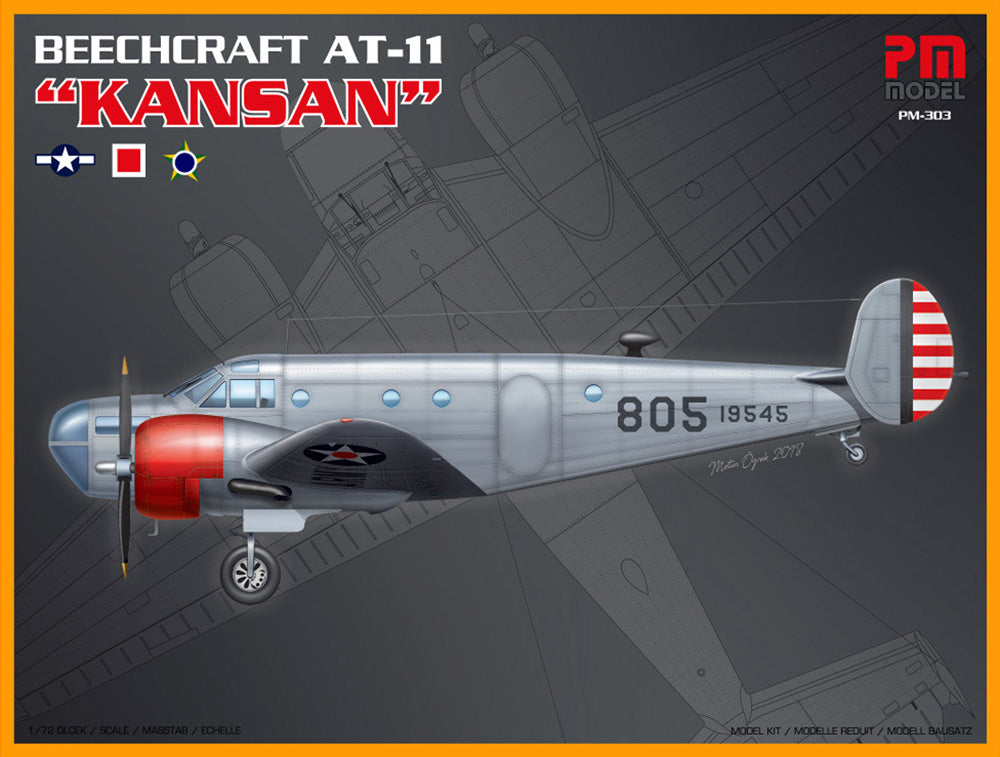 PM Model 303 1:72 Beechcraft AT-11