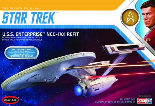 Polar Lights 974 1:1000 U.S.S. Enterprise - Wrath of Khan