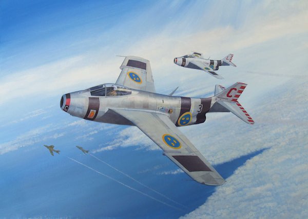 Pilot Replicas 48A002 1:48 Saab J-29F 'Tunnan' Sweden