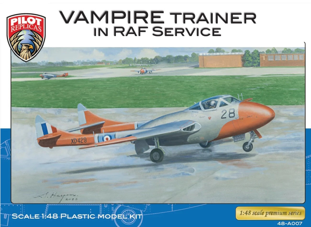 Pilot Replicas 48A007 1:48 de Havilland Vampire T.11 in RAF Service