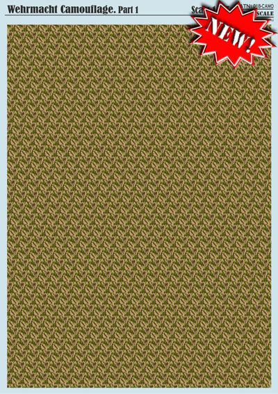 Print Scale 018 1:35 Wehrmacht Camouflage Part 1