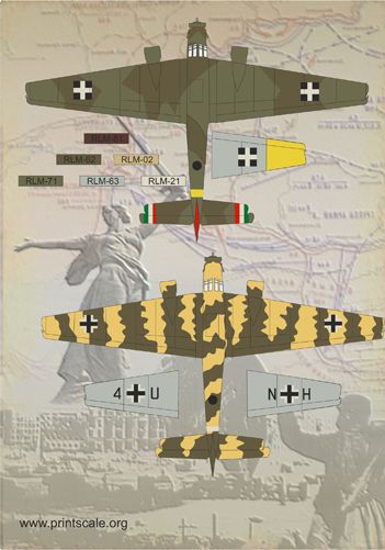 Print Scale 14404 1:144 Junkers Ju-52