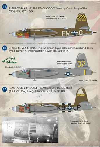 Print Scale 14407 1:144 Martin B-26 Marauder