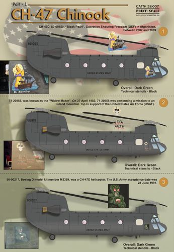 Print Scale 32007 1:35 Boeing C-47D Chinook Part 1