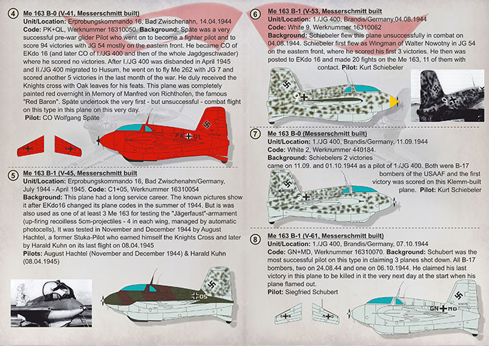 Print Scale 32024 1:32 Messerschmitt Me-163B