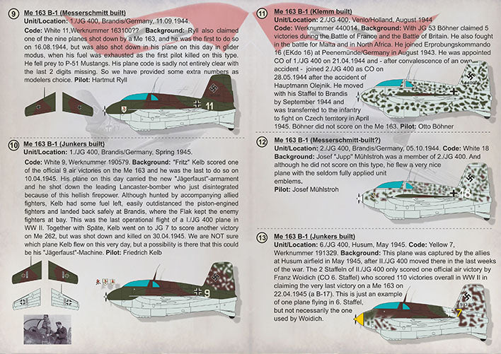 Print Scale 32024 1:32 Messerschmitt Me-163B