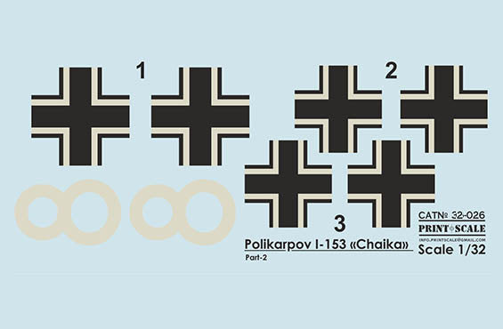 Print Scale 32026 1:32 Polikarpov I-153 'Chaika' Part 2