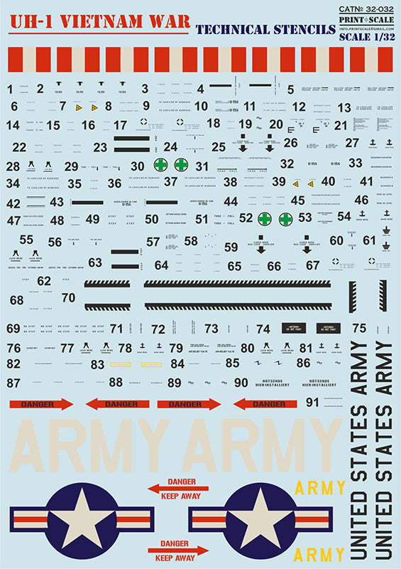 Print Scale 32031 1:32 Bell UH-1 Air Ambulance in Vietnam War