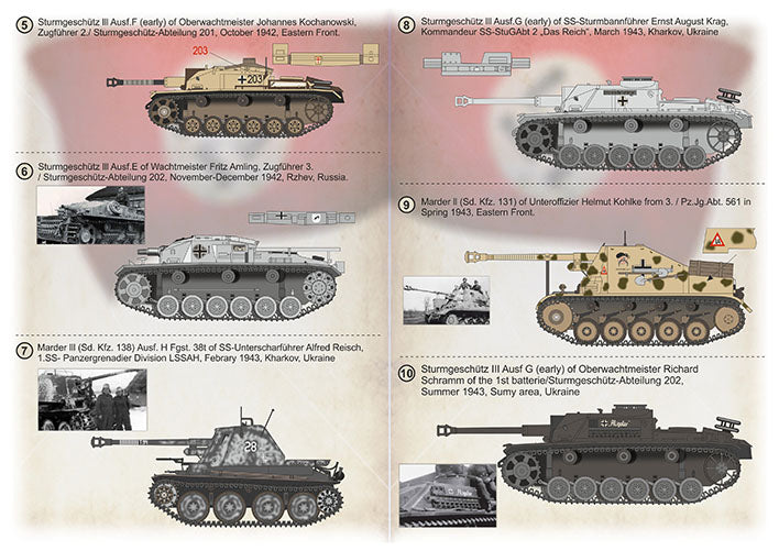 Print Scale 35-006 1:35 Sturmartillerie & Panzerjager 'Aces'