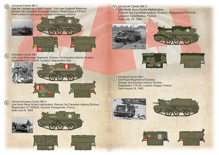 Print Scale 35-007 1:35 Canadian Universal Carriers