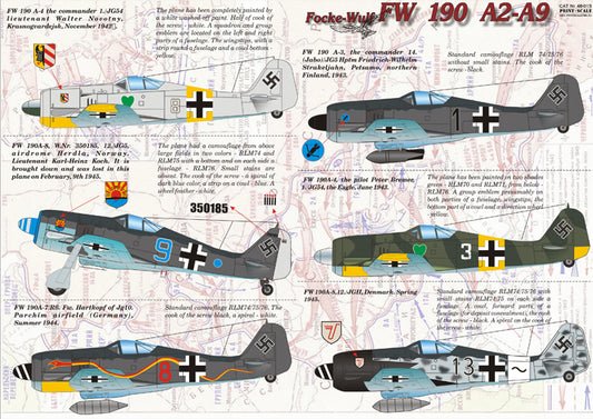 Print Scale 48015 1:48 Focke-Wulf Fw-190Ð-2/Ð-9