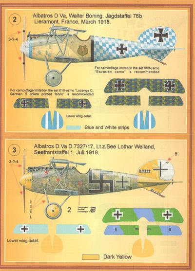 Print Scale 48023 1:48 Albatros D.V. Part 2