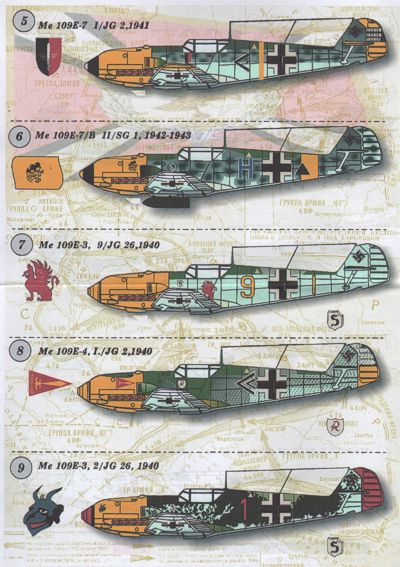 Print Scale 48029 1:48 Messerschmitt Bf-109E Part 1