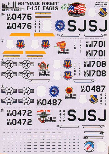 Print Scale 48030 1:48 McDonnell F-15E Strike Eagle Part 1