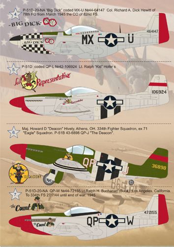 Print Scale 48039 1:48 North-American P-51D Mustang