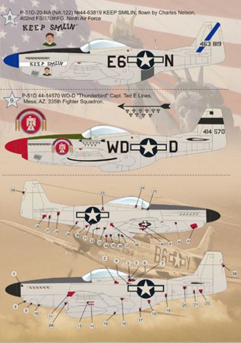 Print Scale 48039 1:48 North-American P-51D Mustang