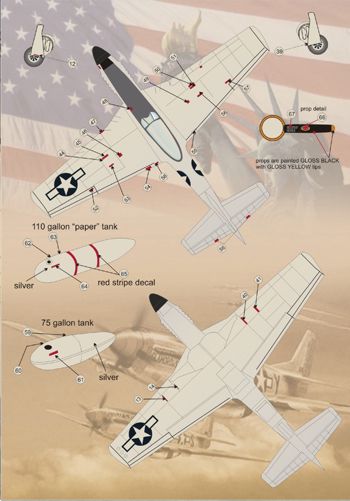 Print Scale 48039 1:48 North-American P-51D Mustang