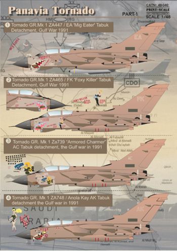 Print Scale 48040 1:48 Panavia Tornado Part 1