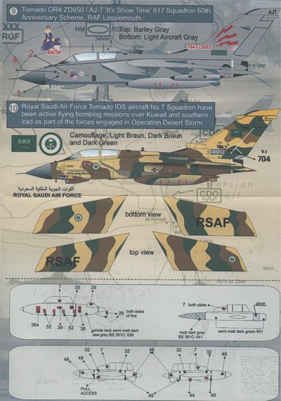 Print Scale 48041 1:48 Panavia Tornado Gr.4/Gr.4a Part 2