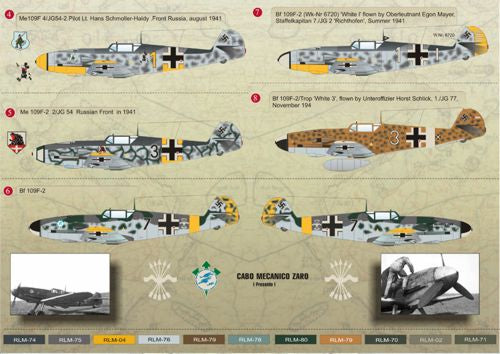 Print Scale 48048 1:48 Messerschmitt Bf-109F-2 Part 1