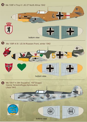 Print Scale 48053 1:48 Messerchmitt Bf-109F-4 Part 2