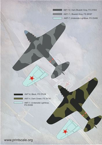 Print Scale 48056 1:48 Victory Aces Regiment 'Normandie-Nieman'