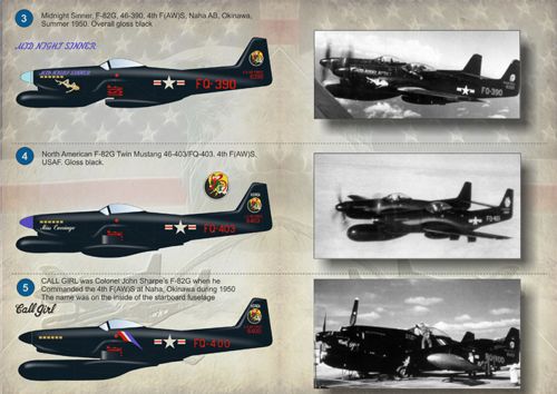 Print Scale 48064 1:48 North-American F-82 Twin Mustang