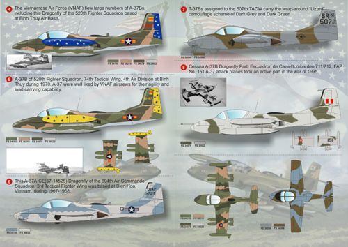 Print Scale 48076 1:48 Cessna A-37/T-37 Dragonfly