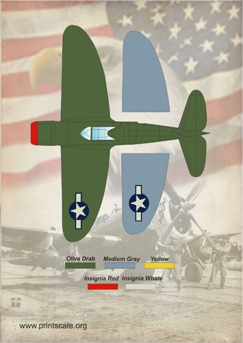 Print Scale 48077 1:48 Republic P-47D Thunderbolt 'Razorback' Aces over Europe Part 1