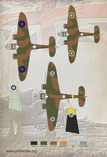 Print Scale 48081 1:48 Bristol Blenheim Mk.IF