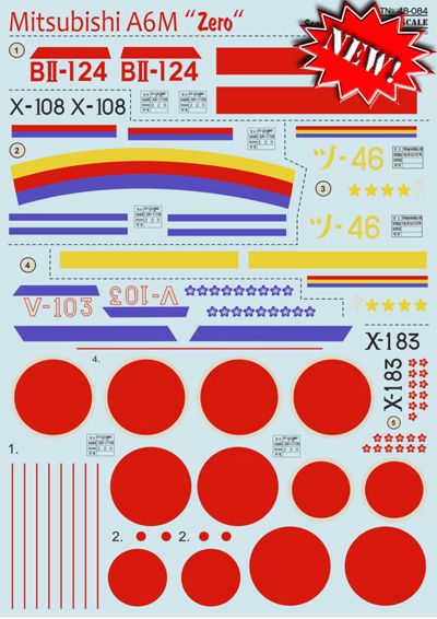 Print Scale 48084 1:48 Mitsubishi A6M 'Zero'