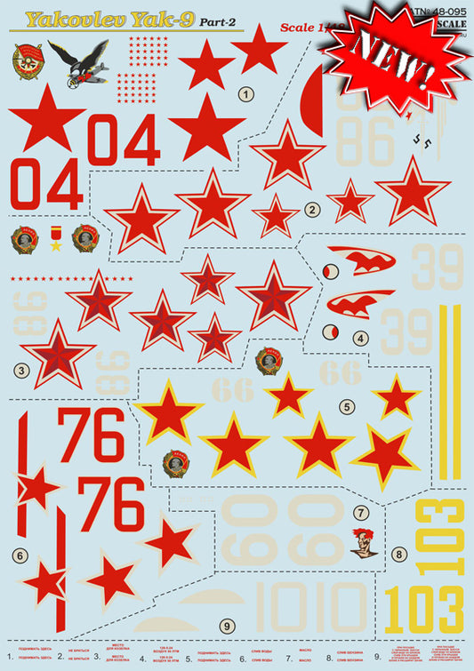 Print Scale 48095 1:48 Yakovlev Yak-9K Part 2