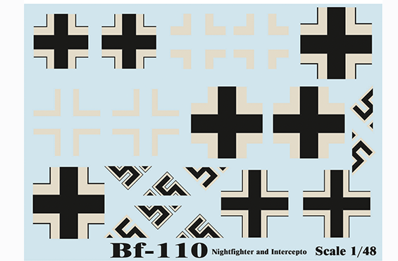 Print Scale 48102 1:48 Messerschmitt Bf-110 Part 2