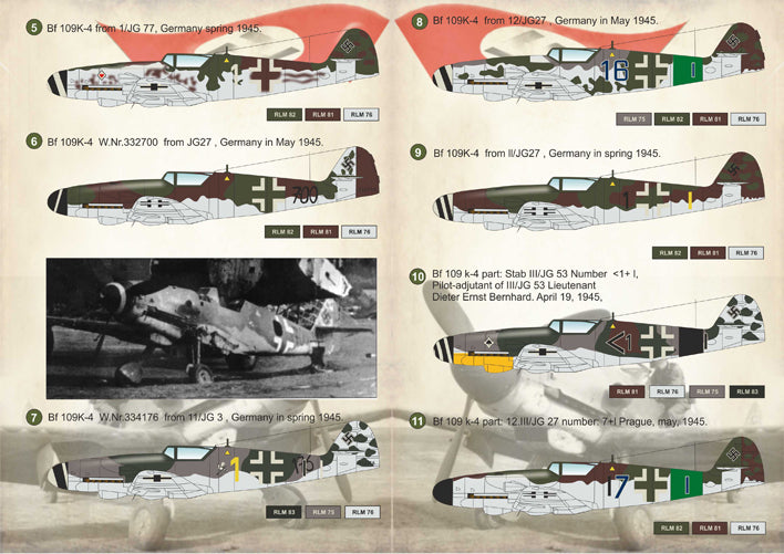 Print Scale 48104 1:48 Messerschmitt Bf-109K-4 Kurfurst Part 2