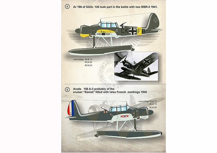 Print Scale 48136 1:48 Arado Ar-196A-3