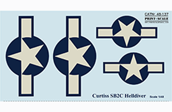 Print Scale 48137 1:48 Curtiss SB2C-3/SBC-5 Helldiver