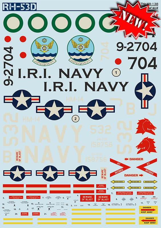 Print Scale 48138 1:48 Sikorsky RH-53D