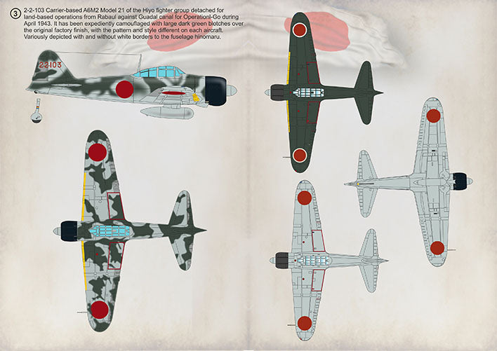 Print Scale 48165 1:48 Mitsubishi Zero A6M2 - A6M3 Zero Part 2