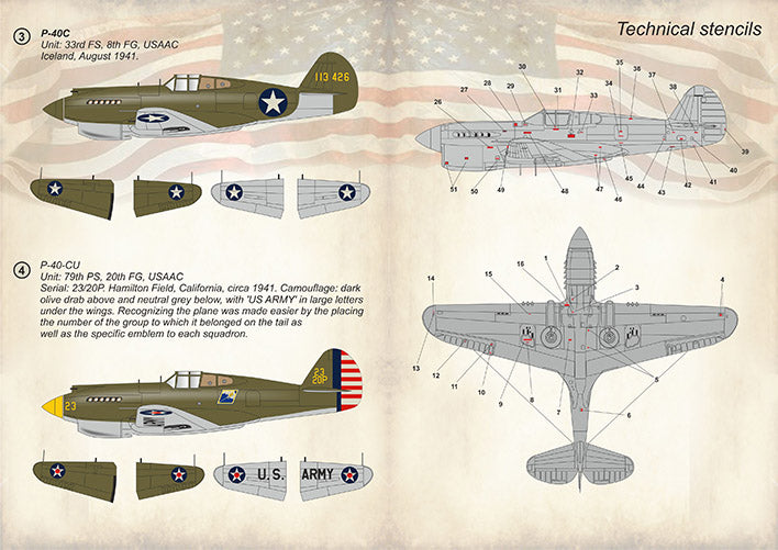 Print Scale 48168 1:48 Curtiss P-40C CU Part 1